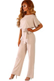 Oh So Glam Belted Wide Leg Jumpsuit