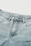 Vintage Wash Distressed Boyfriend Jeans