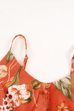 Sleeveless A-line Floral Dress