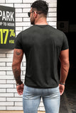 Playing Ball Y'all Baseball Print Slim Fit Short Sleeve Men's T Shirt