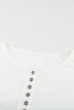 Block Buttoned Henley Top