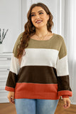 Pullover Colorblock Winter Sweater