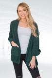 Norway Chenille Pocketed Cardigan