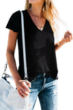 V Neck Short Sleeve Tee