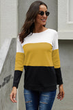 Yellow Miller Colorblock Cozy Thermal Top