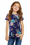 Blooming Floral Little Girls’ T-shirt