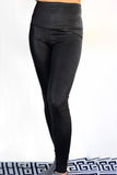 Shiny Leopard Textured Leggings