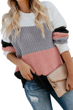 Casual Colorblock Sweater