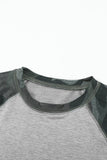 Camo Print Long Sleeve Sweatshirts