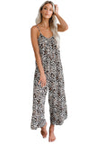 Leopard Adjustable Jumpsuit