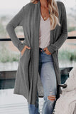 Slouchy Pocketed Knit Longline Cardigan