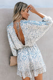 Ruffle Tiered Babydoll Style Mini Dress