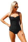 Ruched Push Up Two Piece Bathing Suit