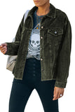 Corduroy Pocket Buttoned Jacket