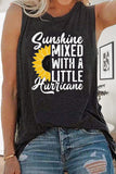 Sunflower Letters Graphic Tank