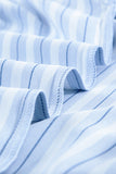 Striped Buttons Closure Long Sleeve Shirt