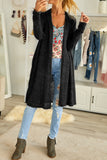 Slouchy Pocketed Knit Longline Cardigan