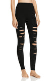 Broken Hole High Waist Leggings