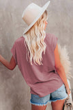 Pocketed Tee with Side Slits