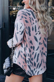 Pink Himalayan Plush Animal Print Shirt