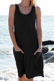 Moon Phases Forest Aesthetic Print Tank Dress