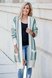 Pocketed Cotton Blend Cardigan