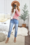 Turtleneck Cold Shoulder Sweater