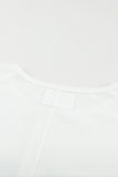 Block Buttoned Henley Top
