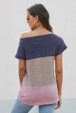 Color Block Twist Tee