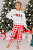 MERRY Graphic Pullover Sweatshirt