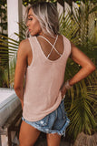 Waffle Texture Tank Top