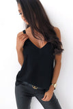 Strap Sleeveless Casual Basic Tank Top