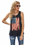American Flag Star Tank