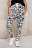 Casual Skinny Leopard Print Pants