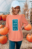 Halloween Raglan THANKFUL Graphic Sweatshirt