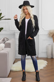 Textured Cable Knit Cardigan