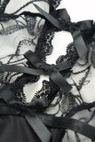 Lace Mesh Sheer Spaghetti Straps Teddy Lingerie