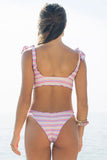 Print Knot Keyhole Bikini