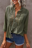 Sweet Mary Crochet Lace Top