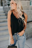 Scallop Edge Tank Top