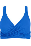 Ruched Criss Cross Self-tie Drawstring Bikini Set