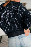 Cotton Pocketed Tie-dye Hoodie