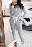 Striped Long Sleeves and Joggers Set