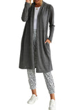 Slouchy Pocketed Knit Longline Cardigan