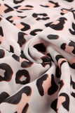 Python Print Short Sleeve Shirt    Leopard Print Short Sleeve Shirt