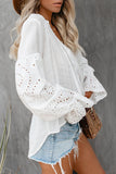 Rekindle Eyelet Button Top