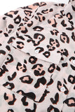 Python Print Short Sleeve Shirt    Leopard Print Short Sleeve Shirt
