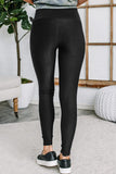 Just Making Moves Textured Leggings