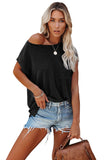 Pocketed Tee with Side Slits