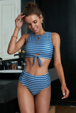 Tie Knot High Waist Bikini